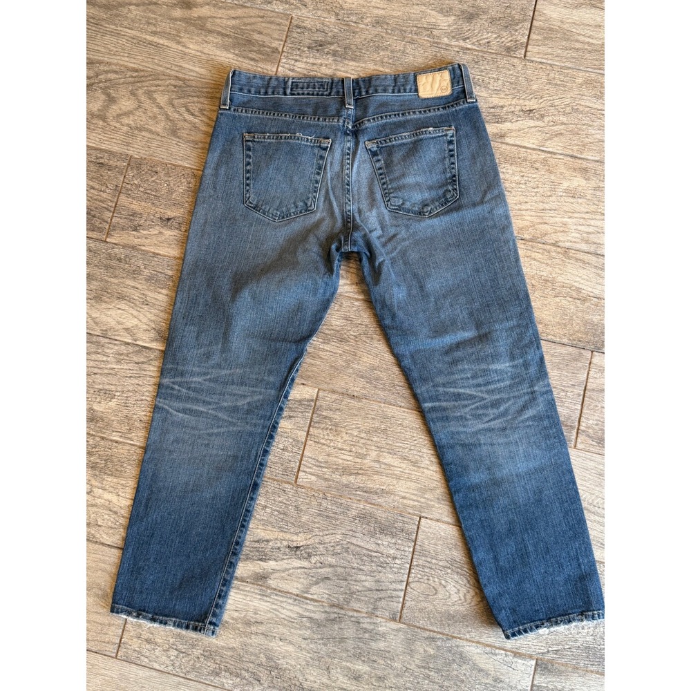 AG Adriano Goldschmied The Ex-Boyfriend Slim Jeans 29R Distressed 29 Straight